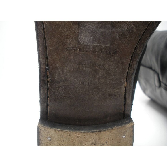 Woman’s Sz 10 Burberry Black Ankle Boots - Picture 10 of 15